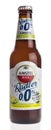 Bottle of Amstel radler non alcoholic lemon and lime beer Royalty Free Stock Photo