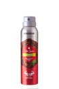 Bottle antiperspirant and deodorant spray Old spice Timber - Dry Feel 48h, with mint.