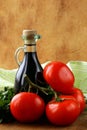 Bottle of balsamic vinegar