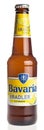 Bottle of Bavaria Lemon Radler beer isolated on white Royalty Free Stock Photo