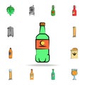 bottle of beer colored sketch style icon. Detailed set of color beer in hand drawn style icons. Premium graphic design. One of the Royalty Free Stock Photo