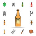 bottle of beer colored sketch style icon. Detailed set of color beer in hand drawn style icons. Premium graphic design. One of the Royalty Free Stock Photo