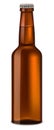 Bottle of beer mockup, realistic style