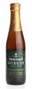 Bottle of Belgian Lindemans Geuze Lambic fruit beer