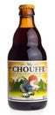 Bottle of Belgian Mc Chouffe dark beer