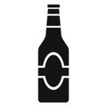 Bottle black icon