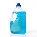 Bottle of bleach isolated on white background Royalty Free Stock Photo