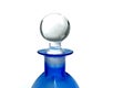 Bottle in blue Royalty Free Stock Photo