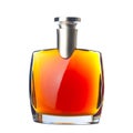 The bottle of brandy (cognac)