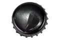 Beer bottle cap isolated