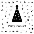 a bottle of champagne icon. party icons universal set for web and mobile Royalty Free Stock Photo