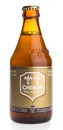 Bottle of Chimay Blonde beer Royalty Free Stock Photo