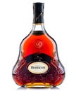 Bottle of cognac Hennessy Royalty Free Stock Photo