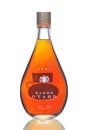 Bottle of cognac Otard Baron V.S.O.P. isolated on a white background