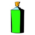 Bottle of cologne icon, icon cartoon