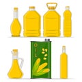 Bottle corn Oil