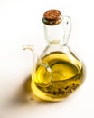 Bottle, decanter, with olive oil