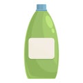Bottle disinfectant icon cartoon vector. Liquid detergent Royalty Free Stock Photo