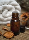 Bottle of essence oil Royalty Free Stock Photo