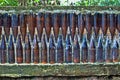 Bottle fence