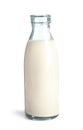 Bottle with fresh hemp milk