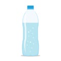 Bottle with Fresh Water Flat Icon