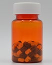 A Bottle of Generic Prescription Capsule Pills