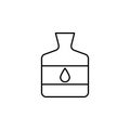 Bottle, glue outline icon. Can be used for web, logo, mobile app, UI, UX