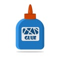 Bottle glue vector