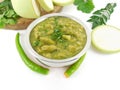 Bottle Gourd Curry Royalty Free Stock Photo