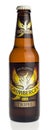 Bottle of Grimbergen Tripel beer