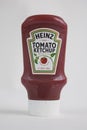 A bottle of Heinz Tomato Ketchup Royalty Free Stock Photo