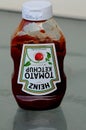 BOTTLE HEINZ TOMATO KETCHUP Royalty Free Stock Photo