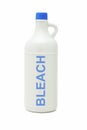 Bottle of household bleach Royalty Free Stock Photo