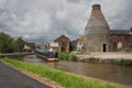 Bottle kiln and canal - Industrial England