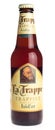 Bottle of La Trappe Isid` or beer isolated on white
