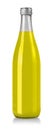 Bottle of limonade isolated on white background Royalty Free Stock Photo