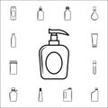 a bottle of liquid soap icon. Bottle icons universal set for web and mobile Royalty Free Stock Photo