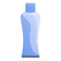 Bottle medical solution icon, cartoon style