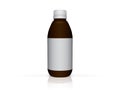 Bottle with medications for your design