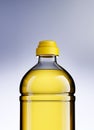 Bottle of oil. 3d illustration, 3d render