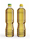 Bottle oil. Plastic bottle isolated. 3d render illustration