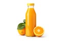 Bottle of Orange Health Smoothie