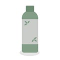 Bottle with a pattern for cosmetics Royalty Free Stock Photo