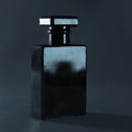 Bottle perfume black