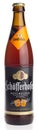 Bottle of Schofferhofer dark wheat beer isolated on a white back Royalty Free Stock Photo