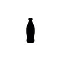 Bottle silhouette icon and simple flat symbol for website,mobile,logo,app,UI Royalty Free Stock Photo