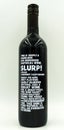 Bottle of Slurp Bistro Blend Passionately Languedoc Cabernet Sauvignon Syrah red wine. Royalty Free Stock Photo