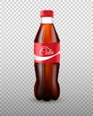 Bottle of soda. Royalty Free Stock Photo