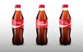 Bottle of soda. Fast food drink symbol Royalty Free Stock Photo